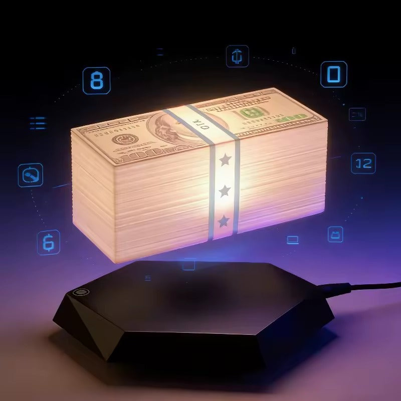 Magnetic Levitation Money Lamp (Floating Money Lamp)
